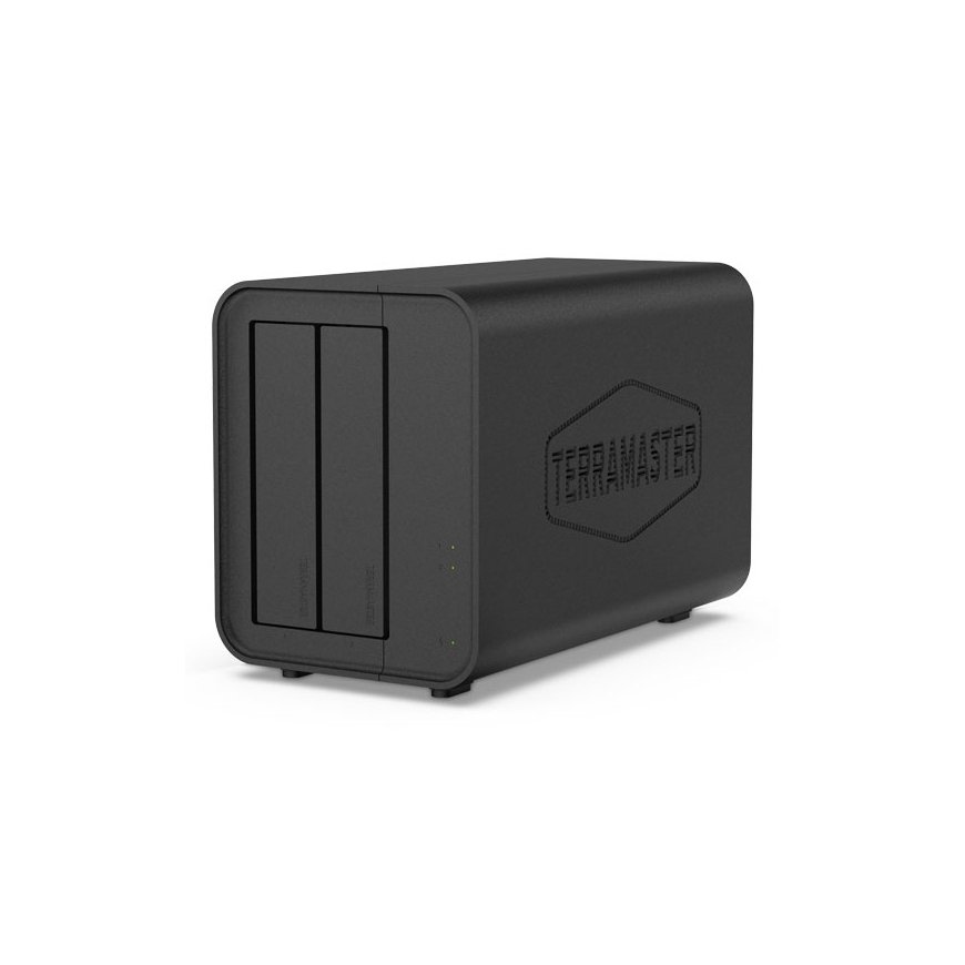 TerraMaster D5 HYBRID diskų masyvas Desktopas Juoda – 4