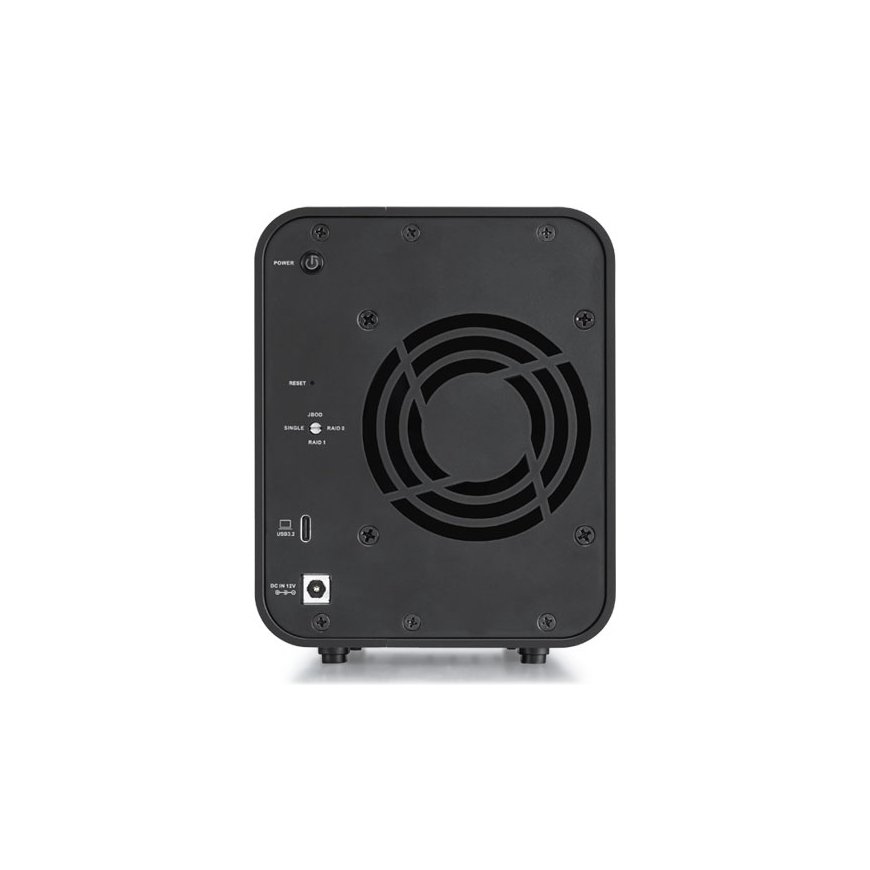 TerraMaster D5 HYBRID disk array Desktop Black – 5