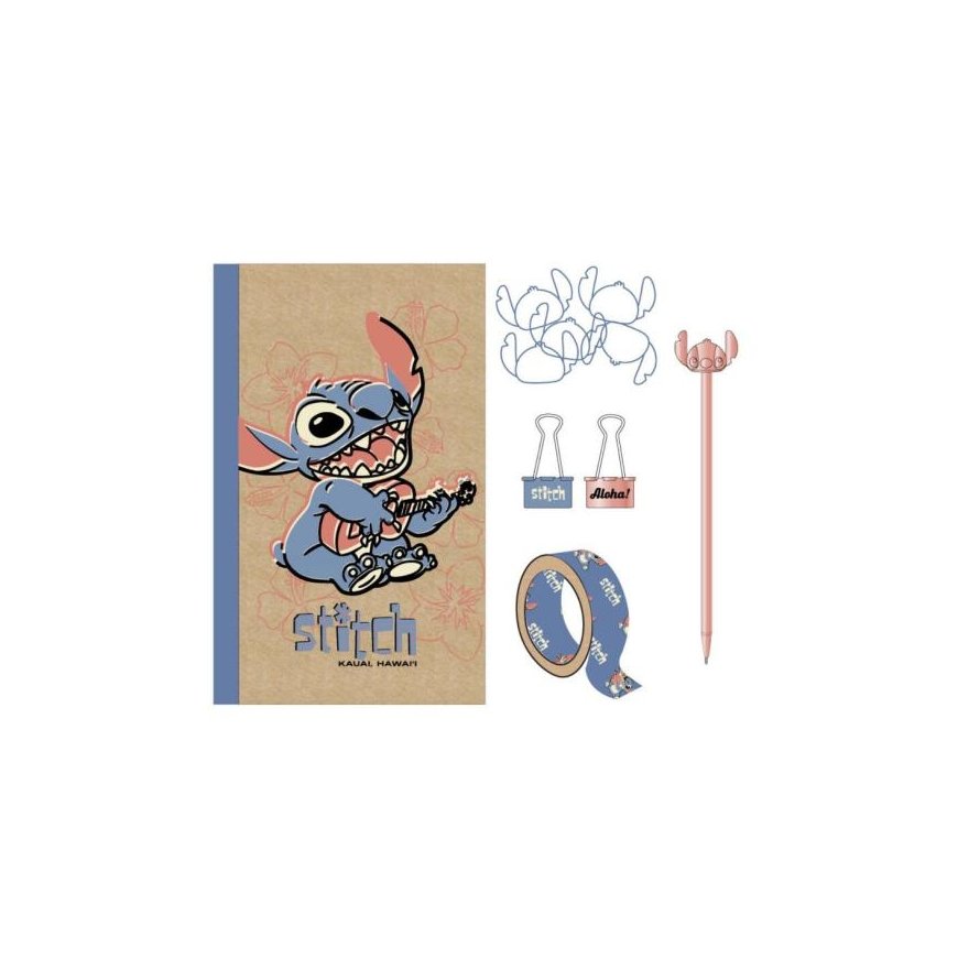 CERDÁ Disney Stitch laiškų rašymo rinkinys