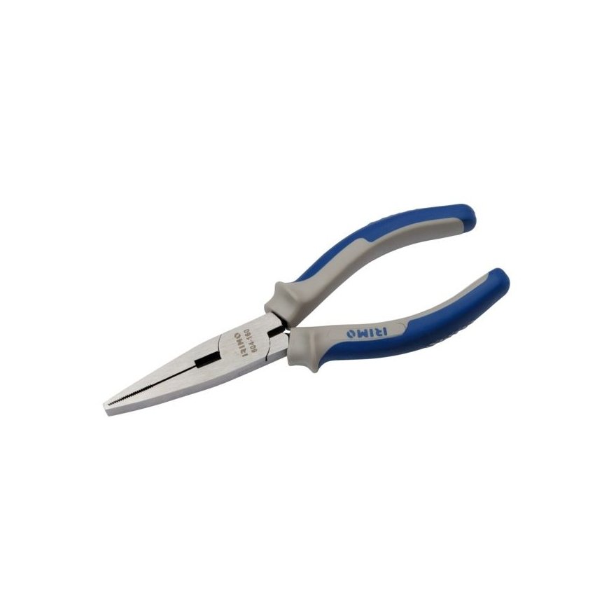 Long flat pliers 160 mm with cutting edge, multi-component handle, Irimo [604-160-1] – 2