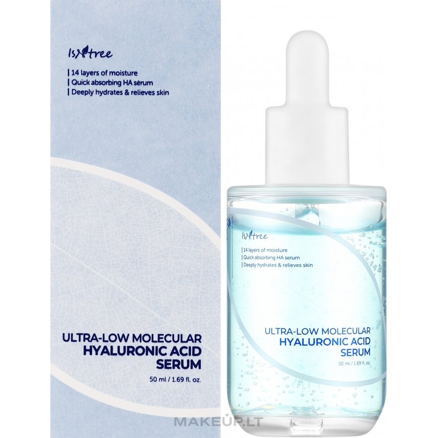 Isntree – väike molekulmassiga hüaluroonhappe seerum – 50 ml – 2