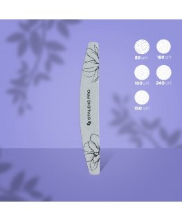 Staleks Mineral Nail File Expert 40 100/100 (Crescent Mineral Nail File) 25 pcs