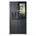 LG InstaView GMG960EVJE side-by-side-jääkaappipakastin Vapaasti seisova 638 L E musta LG InstaView GMG960EVJE side-by-side-jääkaappipakastin Vapaasti seisova 638 L E musta