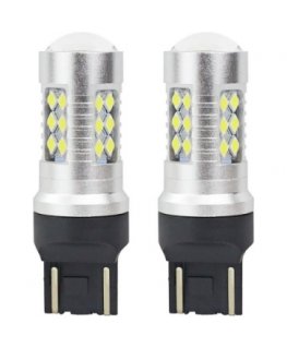Светодиодная лампочка Lumitec T20D 7443 W21/5W 12V Full Canbus белая Amio-04687