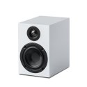 Pro-Ject Speaker Box 3 E Amplifier - 2-way bookshelf speaker system - gloss white Pro-Ject Speaker Box 3 E Amplifier - 2-way bookshelf speaker system - gloss white