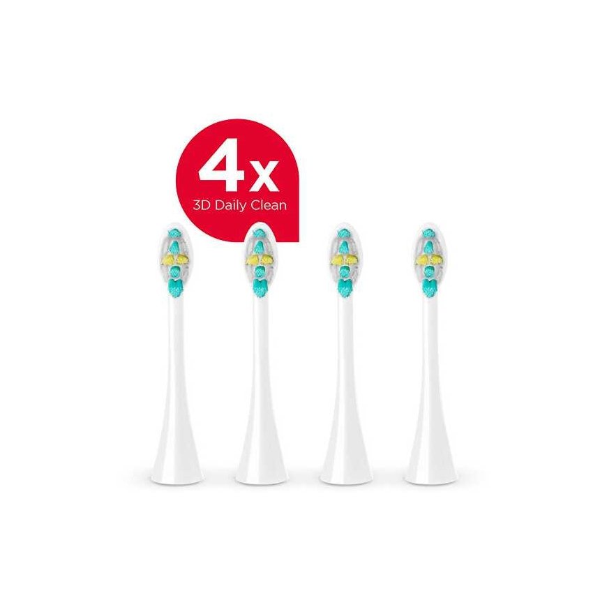 Concept Toothbrush Replaceable Head 3D Daily Clean, White ZK0070