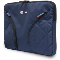 Bag BMW Nylon Pockets & Metal Logo Sleeve 14" navy Bag BMW Nylon Pockets & Metal Logo Sleeve 14" navy