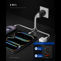 SPIGEN ESSENTIAL EE673EU 3-PORT NETWORK CHARGER 67W BLACK SPIGEN ESSENTIAL EE673EU 3-PORT NETWORK CHARGER 67W BLACK
