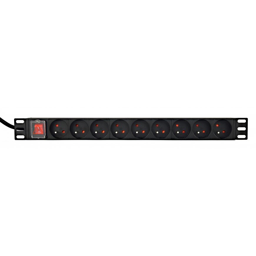 Gembird *Rack power strip PDU 9xFR
