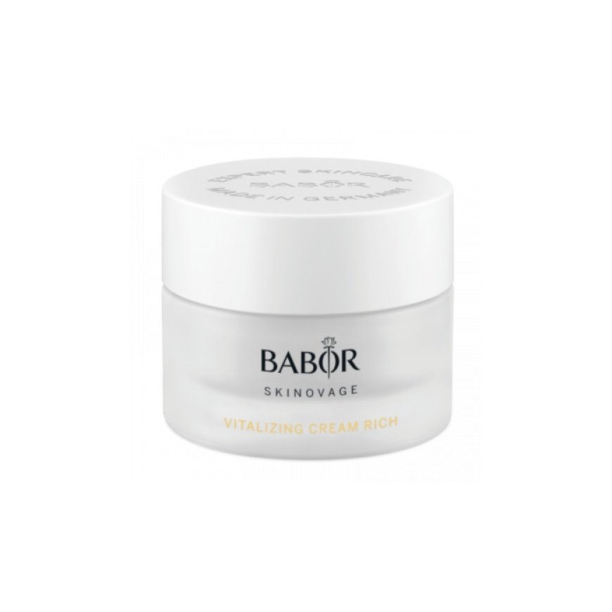 Babor Vitalizing Kreminis Rikas näokreem hallikale nahale, 50 ml