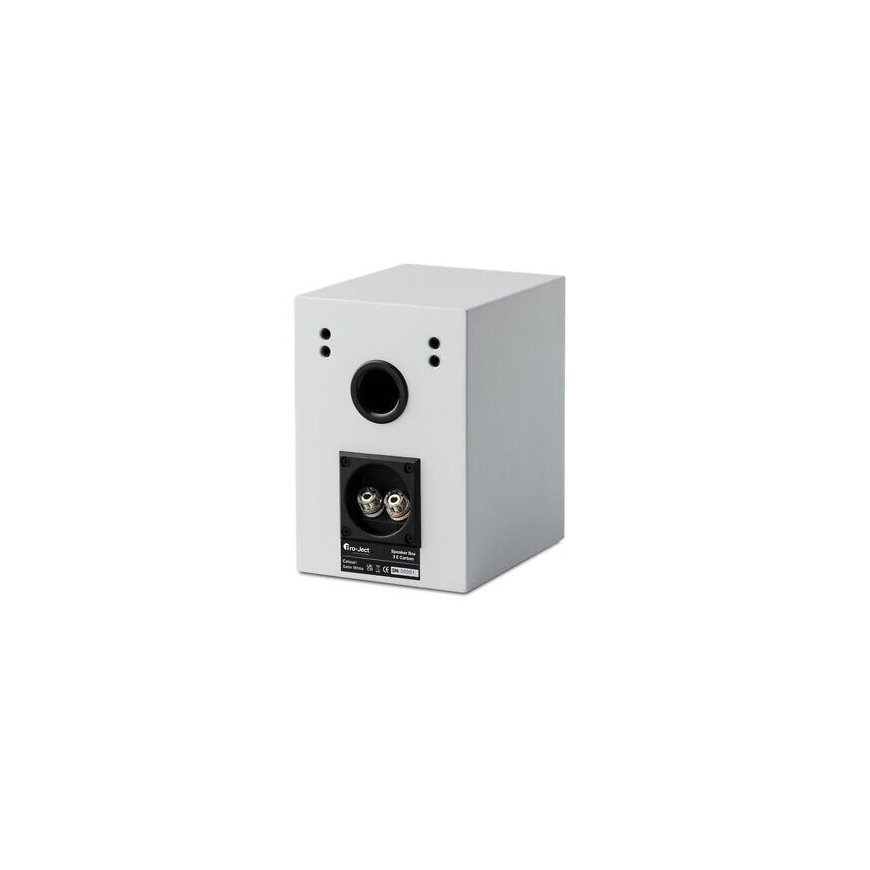 Pro-Ject Speaker Box 3 E Carbon Amplifier - 2-way bookshelf speaker - satin white