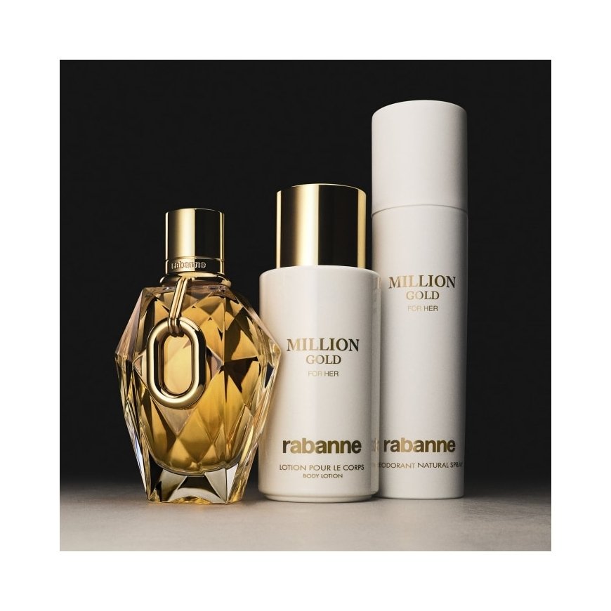 Paco Rabanne Million Gold For Her Giftset, 110 ml