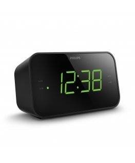 Philips TAR3306/12 modinātājpulkstenis/taimeris Digitāls modinātājs Melns