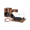 Rinkinys HiFi Pro-Ject JukeBox E1, koka - pilns stereo audio sistēmas komplekts ar gramofonu. Rinkinys HiFi Pro-Ject JukeBox E1, koka - pilns stereo audio sistēmas komplekts ar gramofonu.