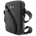 Bag BMW Carbon Pockets & Metal Logo 8" black Bag BMW Carbon Pockets & Metal Logo 8" black