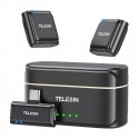 TELESIN wireless tie microphone + power bank for phones (USB-C) TELESIN wireless tie microphone + power bank for phones (USB-C)