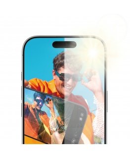 PanzerGlass ® Anti-Reflective Armor Screen Protector iPhone 17 | iPhone 16 Pro w. EasyAligner