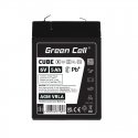 Green Cell AGM6V5AH-J UPS-aku Suletud pliiaku (VRLA) 6 V 5 Ah Green Cell AGM6V5AH-J UPS-aku Suletud pliiaku (VRLA) 6 V 5 Ah