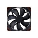Noctua NF-A14-Industrial PPC-2000 PWM Datora korpusam Ventilators 14 cm Melns, Brūns 1 pcs