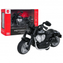 RoGer Metal Motorcycle Black Rotaļlietu motocikls RoGer Metal Motorcycle Black Rotaļlietu motocikls