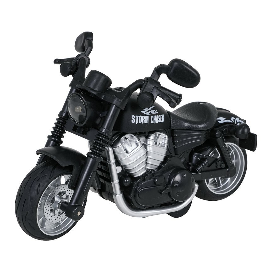 RoGer Metal Motorcycle Black Toy motorcycle – 2