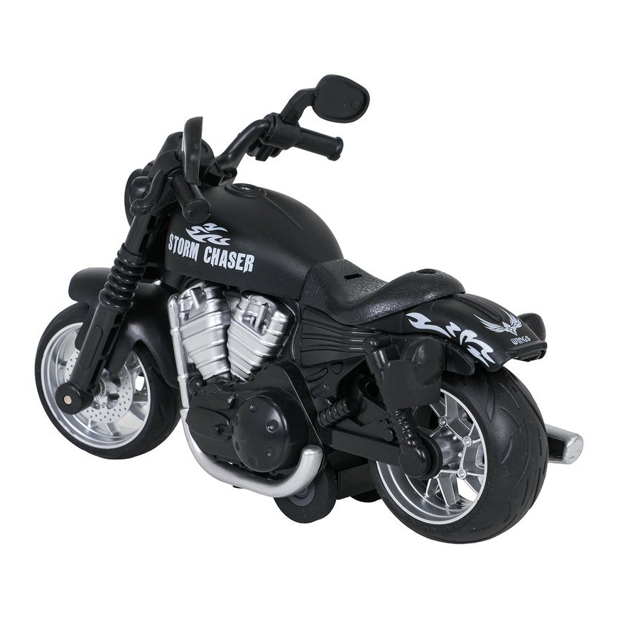 RoGer Metal Motorcycle Black Toy motorcycle – 3