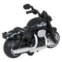 RoGer Metal Motorcycle Black Rotaļlietu motocikls RoGer Metal Motorcycle Black Rotaļlietu motocikls