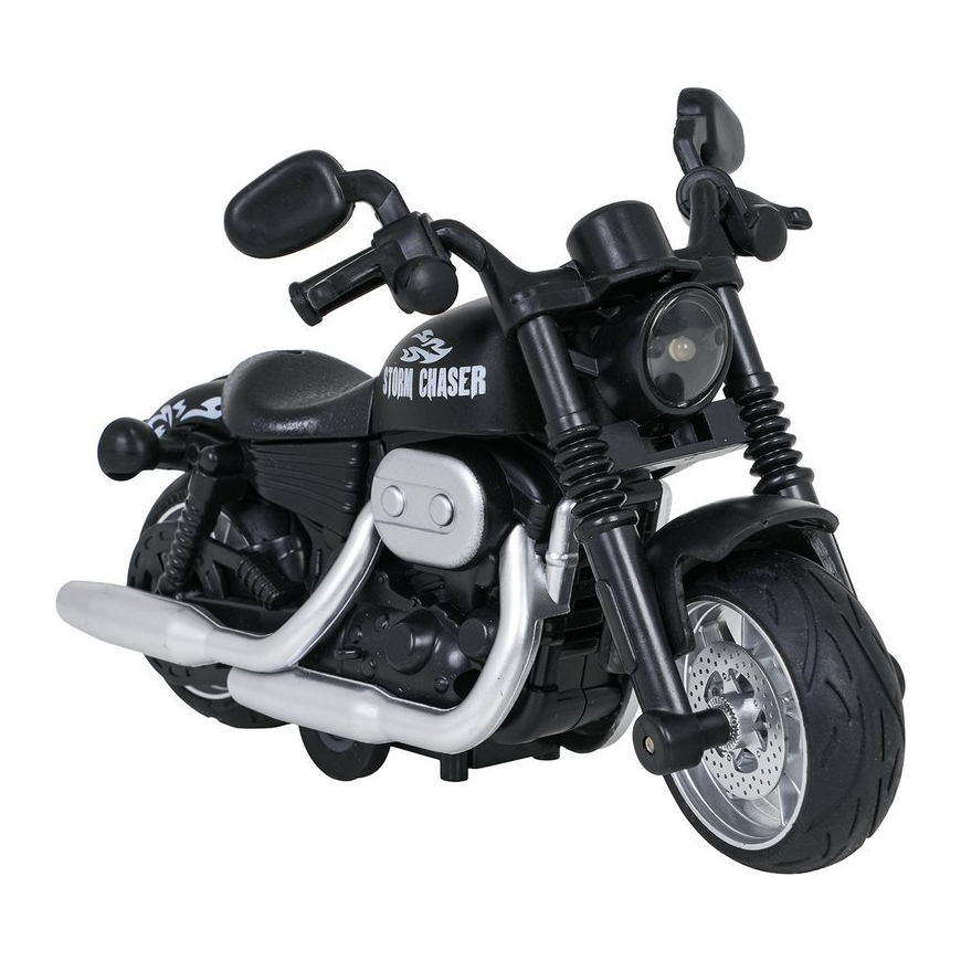 RoGer Metal Motorcycle Black Игрушечный мотоцикл – 5