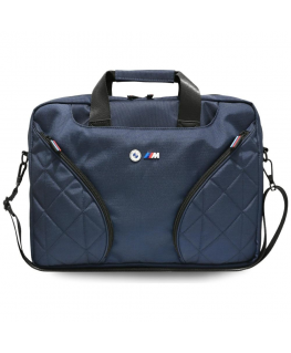 Bag BMW Nylom Pockets & Metal Logo 16" navy