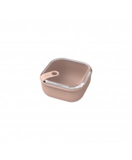 Rotho 1057203071WS Neliö Säilö 1 L Ruusu 1 kpl