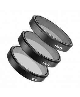 CPL, ND 8/16/32 Telesin filtrite komplekt DJI Action 5 Pro / 4 / 3 jaoks