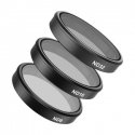 CPL, ND 8/16/32 Telesin-suodatinsetti DJI Action 5 Pro / 4 / 3 varten CPL, ND 8/16/32 Telesin-suodatinsetti DJI Action 5 Pro / 4 / 3 varten