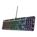 Trust GXT 871 Zora klaviatūra Žaidimams USB QWERTY Anglų (JAV) Juoda Trust GXT 871 Zora klaviatūra Žaidimams USB QWERTY Anglų (JAV) Juoda