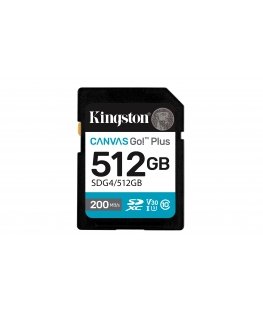 Kingston Technology Canvas Go! Plus 512 GB SDXC UHS-I Klass 10