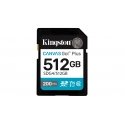 Kingston Technology Canvas Go! Plus 512 GB SDXC UHS-I Luokka 10 Kingston Technology Canvas Go! Plus 512 GB SDXC UHS-I Luokka 10