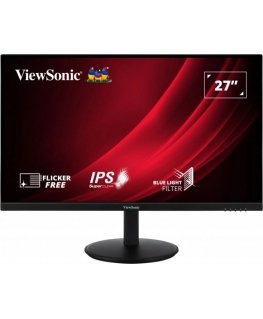 Viewsonic VG Series VG2709-2K-MHD-2 монитор для ПК 68,6 cm (27") 2560 x 1440 пикселей Quad HD LED Черный