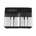 Extralink HOME AIR FRYER 10L (6L+4L) EU SJ-1000 2500W fritüür Kahekohaline Kuumaõhu fritüür Must Extralink HOME AIR FRYER 10L (6L+4L) EU SJ-1000 2500W fritüür Kahekohaline Kuumaõhu fritüür Must