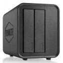 TerraMaster D2-320 disku masīvs datu uzglabāšanai Desktops Melns TerraMaster D2-320 disku masīvs datu uzglabāšanai Desktops Melns