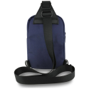 Phone Bag BMW Nylon Pocket & Metal Logo Crossbody navy