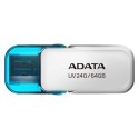 ADATA UV240 USB flash drive 64 GB USB Type-A 2.0 Blue, White ADATA UV240 USB flash drive 64 GB USB Type-A 2.0 Blue, White