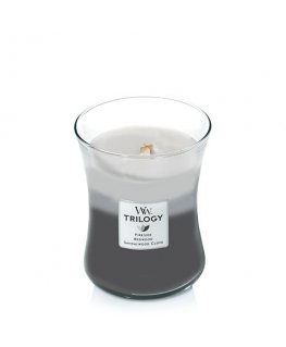 WoodWick 92911 vahaküünal Muu Merevaik, Muskus, Vetiveeria Hall, Valge 1 tk