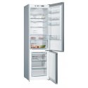 Bosch Serie 4 KGN39VIEB šaldytuvas-šaldiklis Pastatomi 368 L E Nerūdijančiojo plieno
