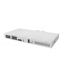Mikrotik CRS418-8P-8G-2S+RM Cloud Router/Sw L2/L3 Gigabit Ethernet (10/100/1000) Power over Ethernet -tuki 1U