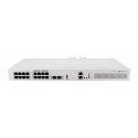 Mikrotik CRS418-8P-8G-2S+RM Cloud Router/Sw L2/L3 Gigabit Ethernet (10/100/1000) Питание по Ethernet Mikrotik CRS418-8P-8G-2S+RM Cloud Router/Sw L2/L3 Gigabit Ethernet (10/100/1000) Питание по Ethernet