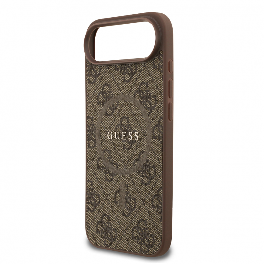 Guess PU Leather 4G Colored Ring MagSafe Case for iPhone Air Bro – 4