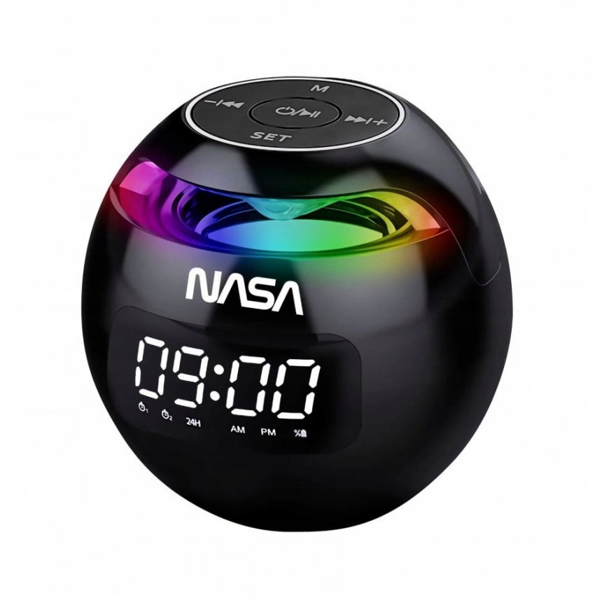 Nešiojama Bluetooth 5.0 kolonnele Nasa Sp200 2x modifikācija ar zvanīšanu + RGB LED lampa / Nasa Sp200 – 2
