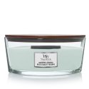 WoodWick Sagewood & Seagrass Ellipse восковая свеча Эллиптическая Бирюзовый 1 шт WoodWick Sagewood & Seagrass Ellipse восковая свеча Эллиптическая Бирюзовый 1 шт