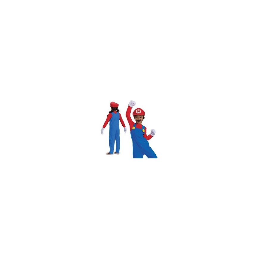 SUPER MARIO Super Mario sarkanā tērps