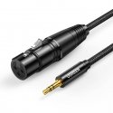 UGREEN AV182 XLR emane - 3,5 mm isane - 2 m (must) UGREEN AV182 XLR emane - 3,5 mm isane - 2 m (must)
