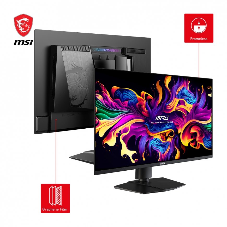 MSI MPG 271QRXDE QD-OLED монитор для ПК 67,3 cm (26.5") 2560 x 1440 пикселей Wide Quad HD Черный – 3